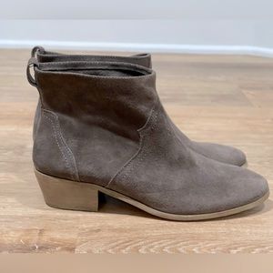 NEW Sole Society Ash Dark Grey Carson Ankle Boot Size 7.5